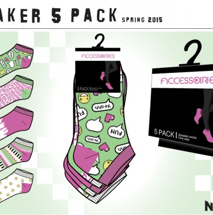 Sneaker Socks Design Concepts for New Yorker