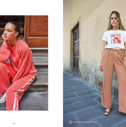 Women’s Collection Fashion Design For Esqualo Spring 2026