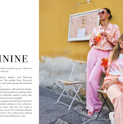 Women’s Collection Fashion Design For Esqualo Spring 2026